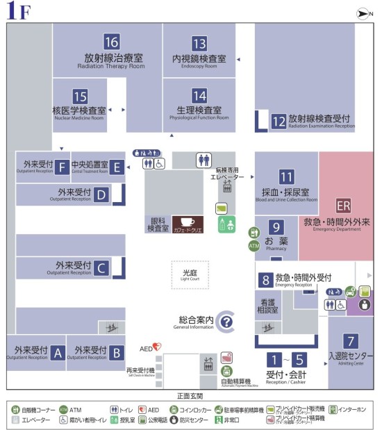 1階フロアマップ