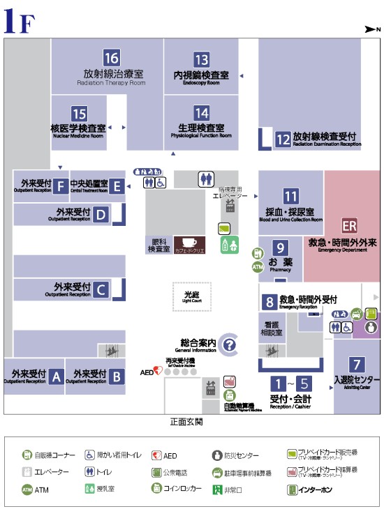 1階フロアマップ