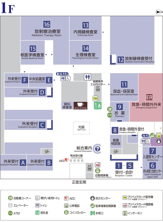 1階フロアマップ