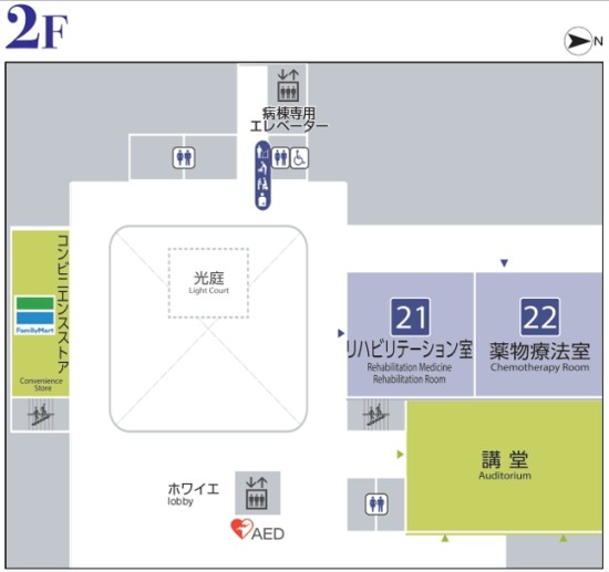 2階フロアマップ